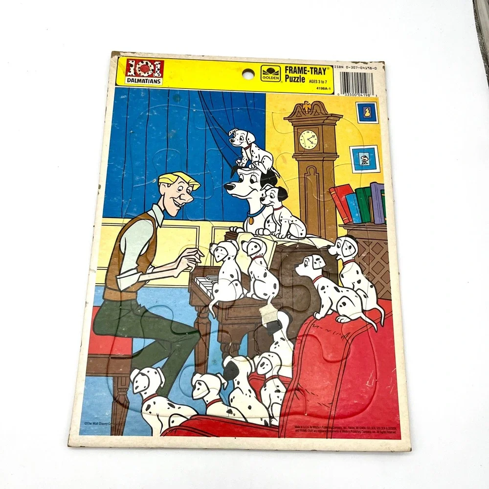 Whitman Golden Frame Tray Puzzles Lot of 3 Vintage Childrens Puzzles‎